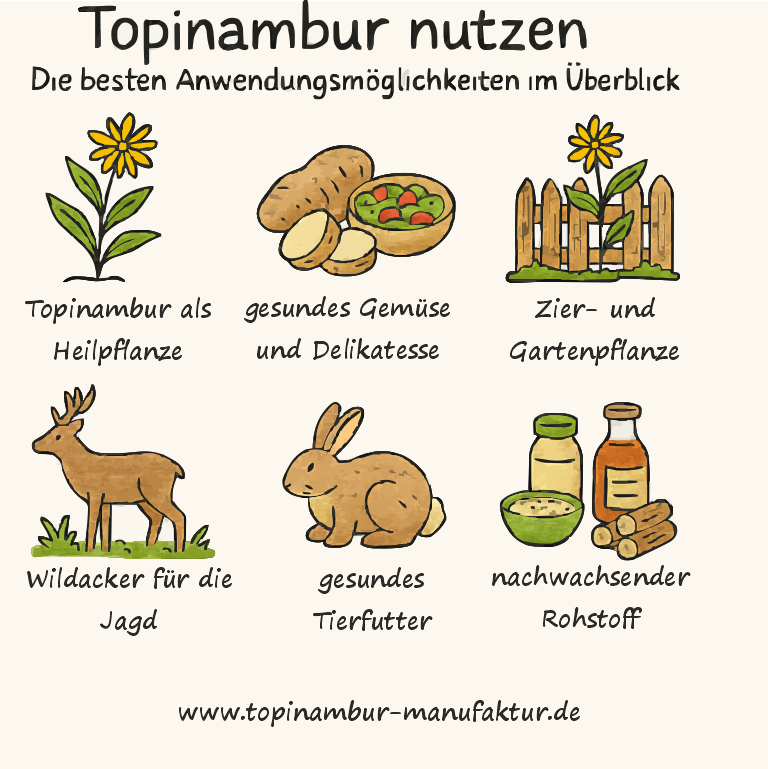 Verwendung von Topinambur