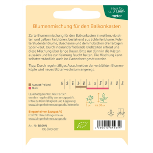 Blühender Balkon - Sommerblumenmischung