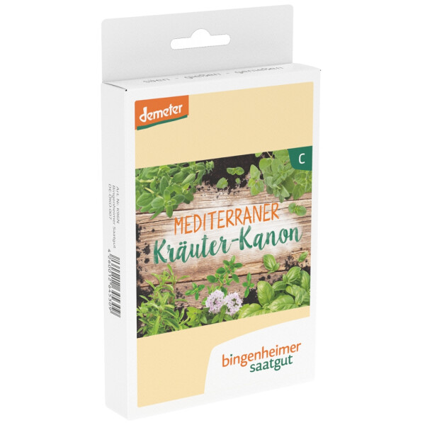 Mediteraner Kräuter-Kanon - Saatgutbox