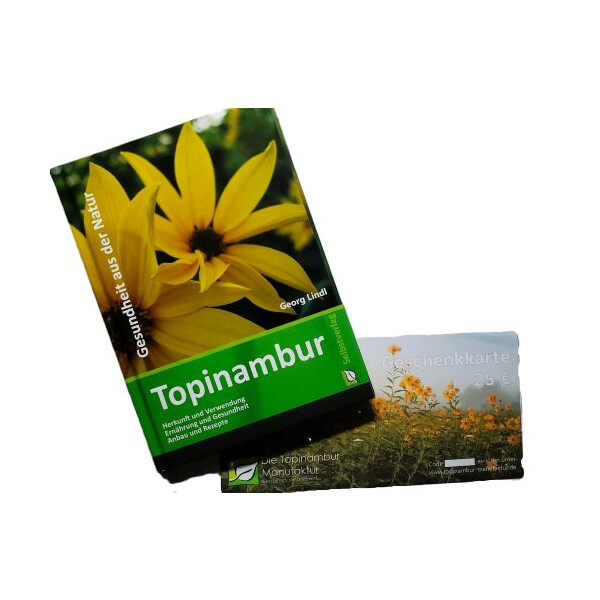 Geschenk Set: Buch & Gutschein