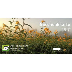 Geschenk Set: Buch & Gutschein