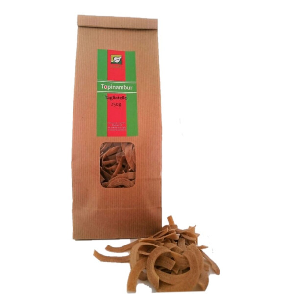 Jerusalem artichoke spelled tagliatelle bio