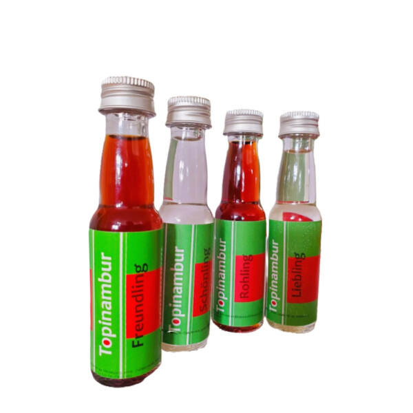 Die starken Vier– Topinambur Spirituosen mit Charakter