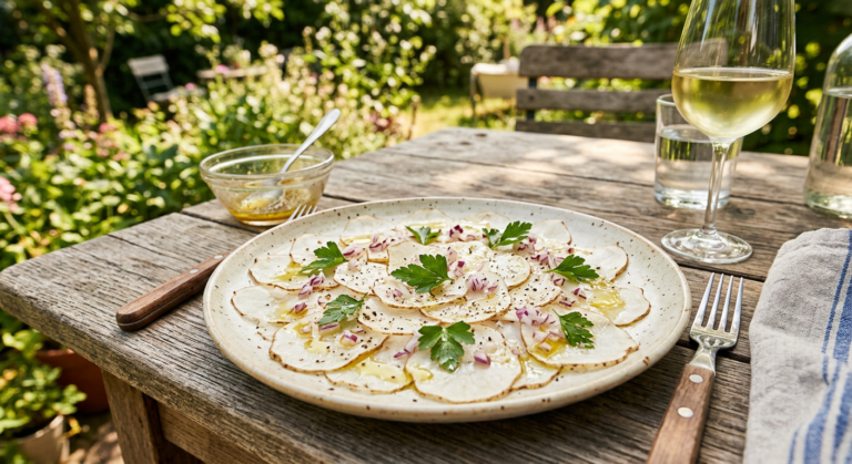 Topinambur Carpaccio