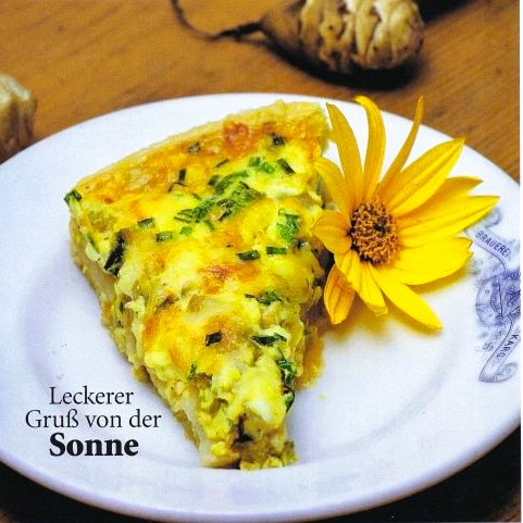 Topinambur Quiche